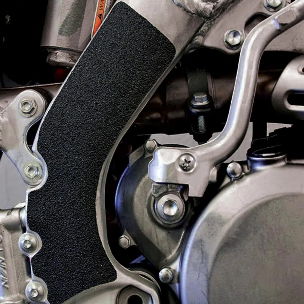 4R Quattroerre.it 18288 Lámina Adhesiva Grip Antideslizante Recortable para Moto, Negro, 250 x 350 mm
