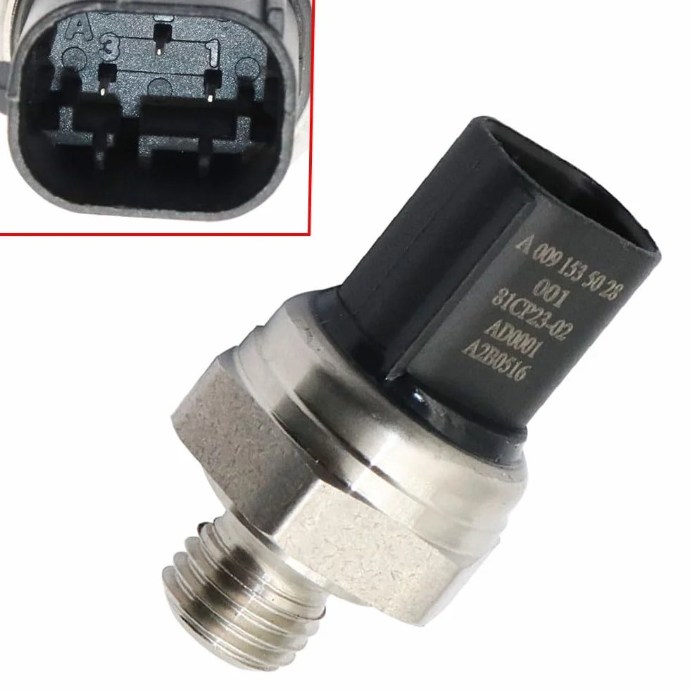 Sensor de contrapresión de gases de escape del motor, Sensor de contrapresión de gases de escape del motor 0091535028, 0071534328, 81CP23-02, 100003433, A0091535028, 81CP2302