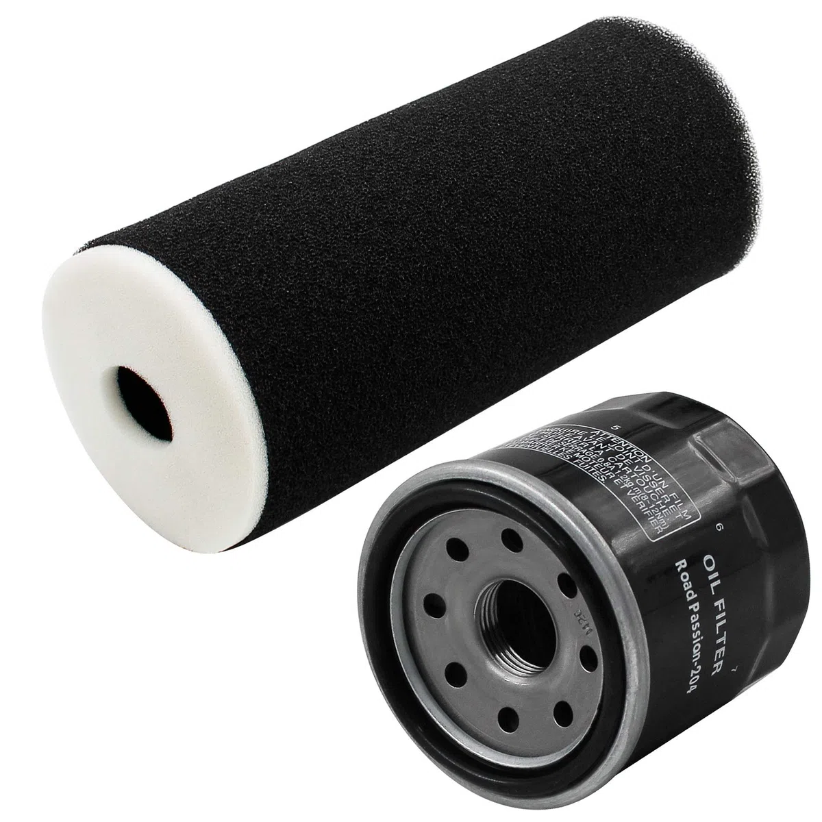 Road Passion Filtro de aire 12-95820 1UY-14451-00-00, con kit de filtro de aceite Reemplaza para Yamaha Grizzly 660 YFM660FASE 4x4 2005 2006,Grizzly 660 YFM660FAH 4x4 2005 2006