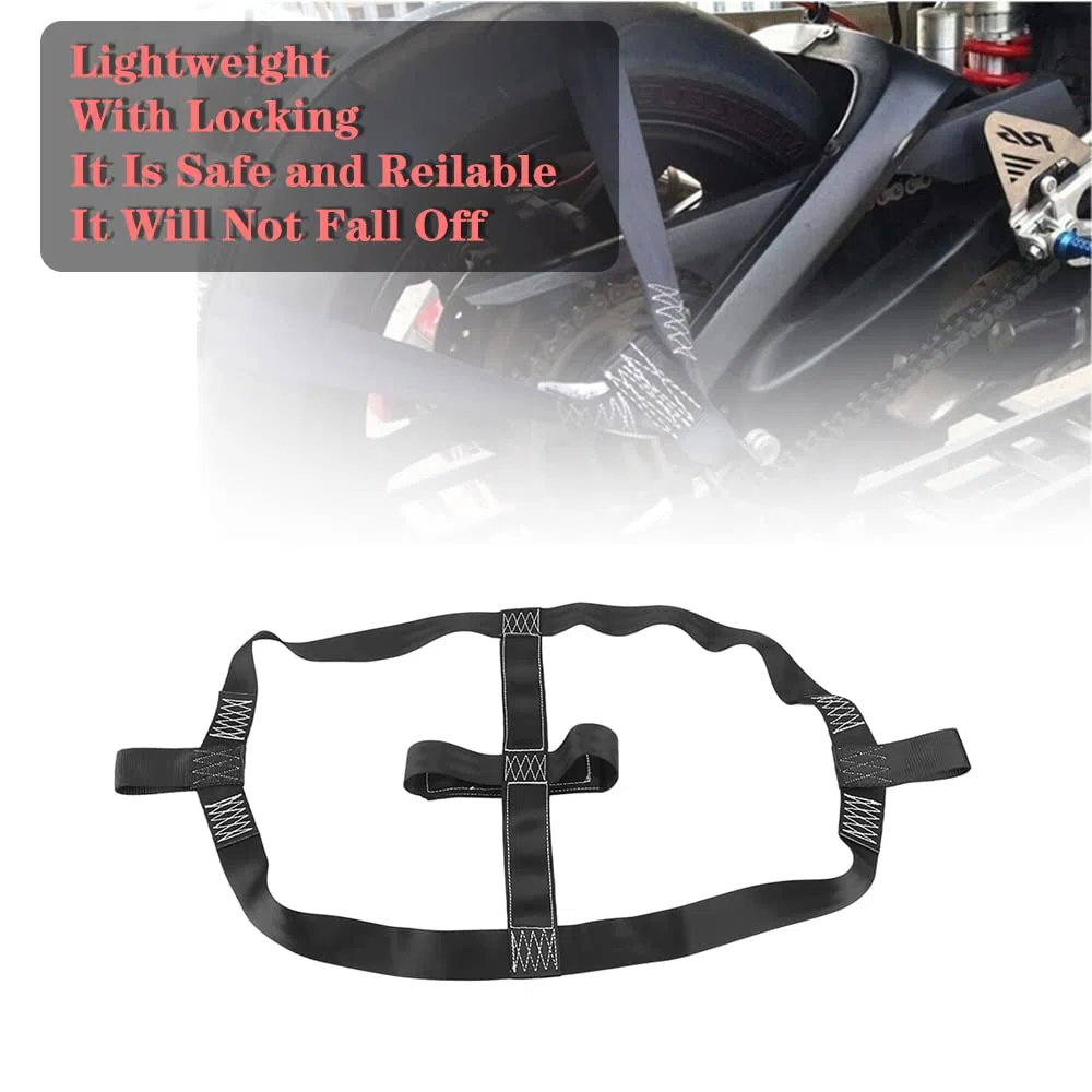Correa de Amarre para Rueda Trasera de Motocicleta, Correas Tensoras Universales, Accesorios para Motocicletas