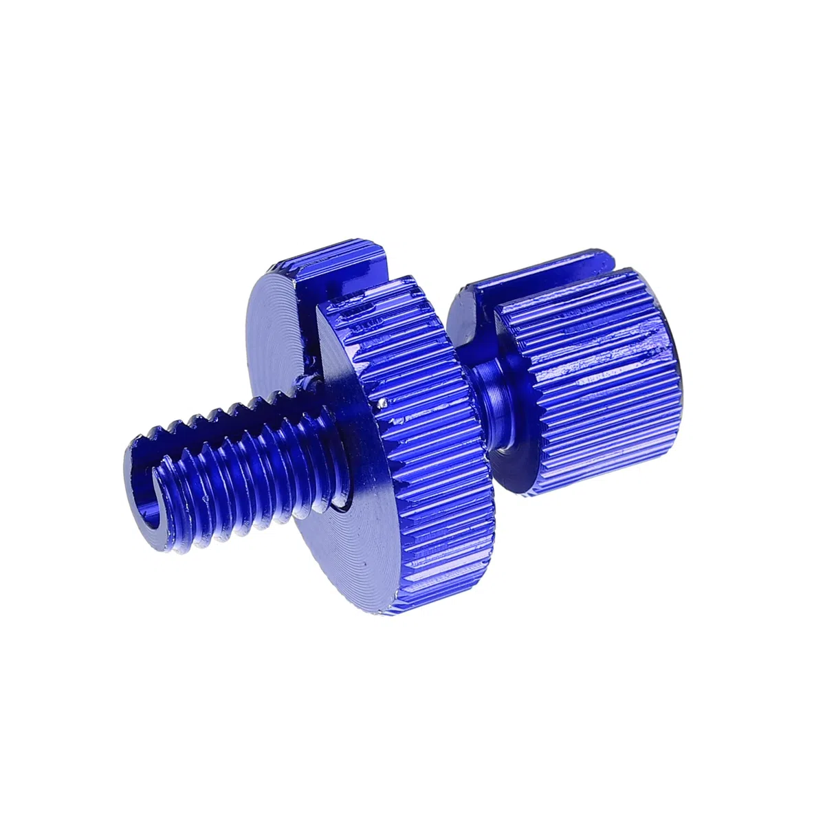 X AUTOHAUX 4uds M8 Freno Embrague Cable Línea Ajustador Tornillo Azul Verde