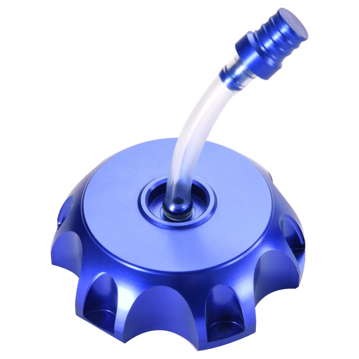 WOOSTAR Tapon Deposito Combustible Moto 49mm Reemplazo para Taotao Roketa Apollo SSR 50cc 70cc 110cc 125cc 150cc ATV Dirt Pit Bike Azul