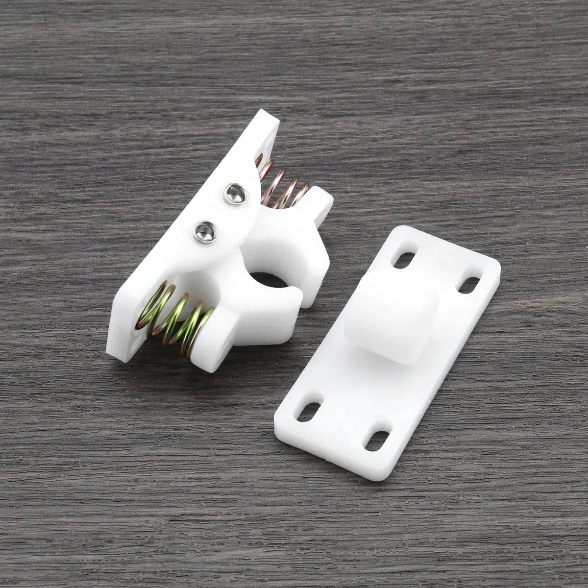 Create idea 2 retenedores de puerta de plástico, limitadores de tope de puerta, soporte de retención para caravana, autocaravana, barco, caravana, caravana, caravana, caravana, accesorios de muebles,