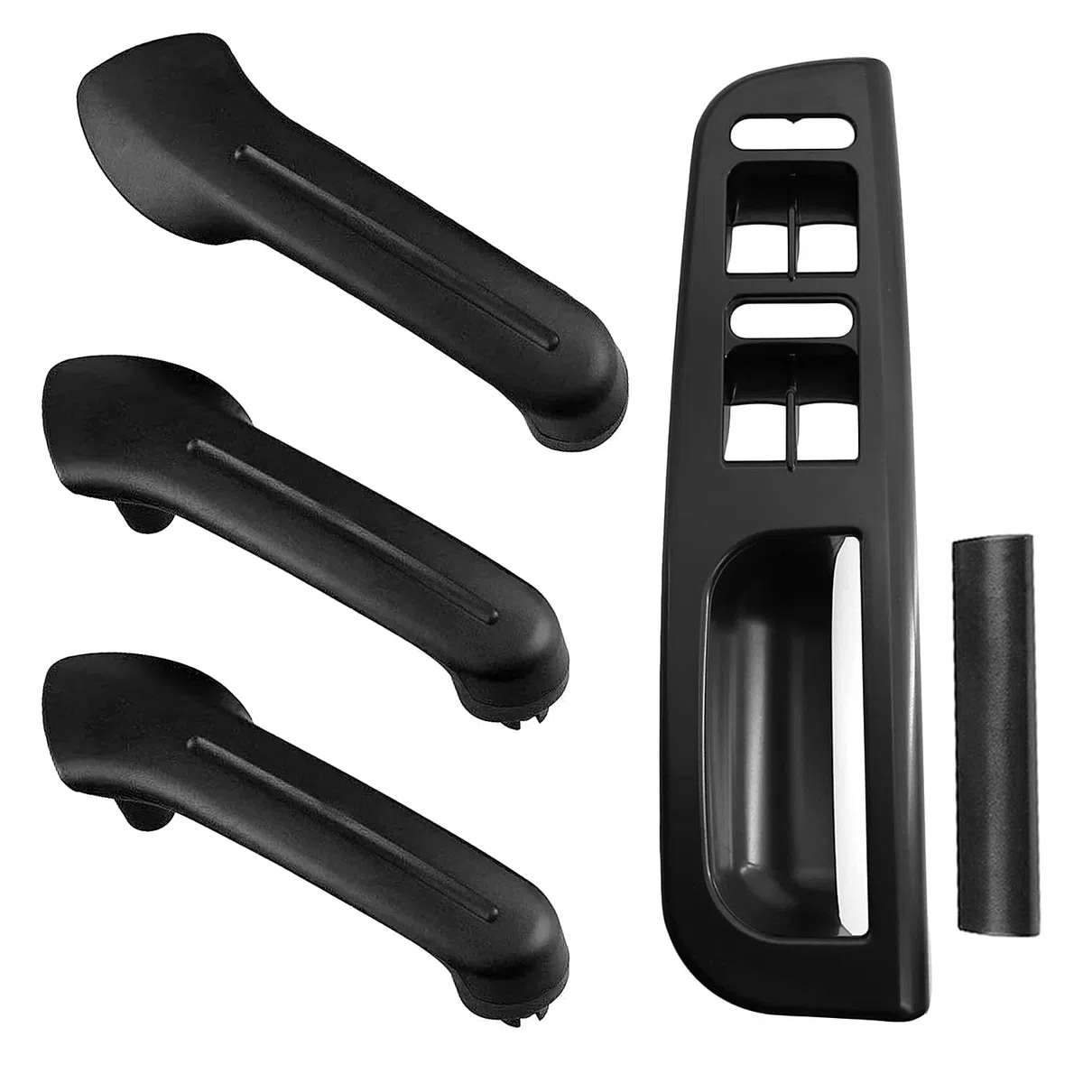 5 piezas Funda Protectora para Manillar de Coche, 3 Manijas + 1 Placa de Elevación + 1 Accesorios de Placa de Elevación, Auto Accesorios, Compatible con Bora Golf IV J-etta