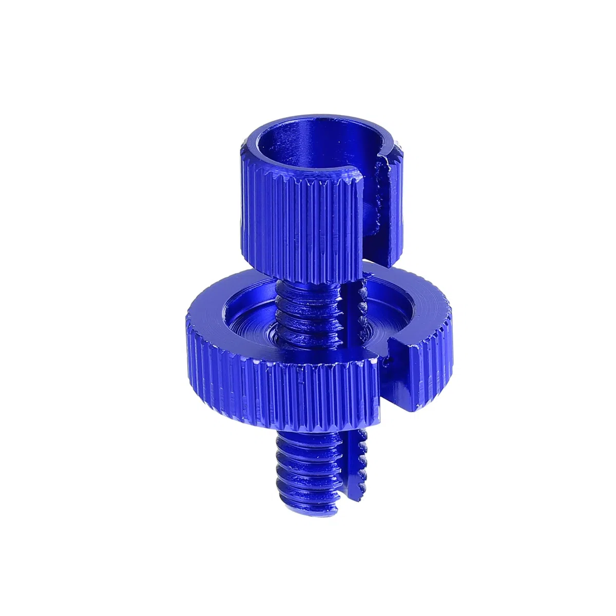 X AUTOHAUX 4uds M8 Freno Embrague Cable Línea Ajustador Tornillo Azul Verde