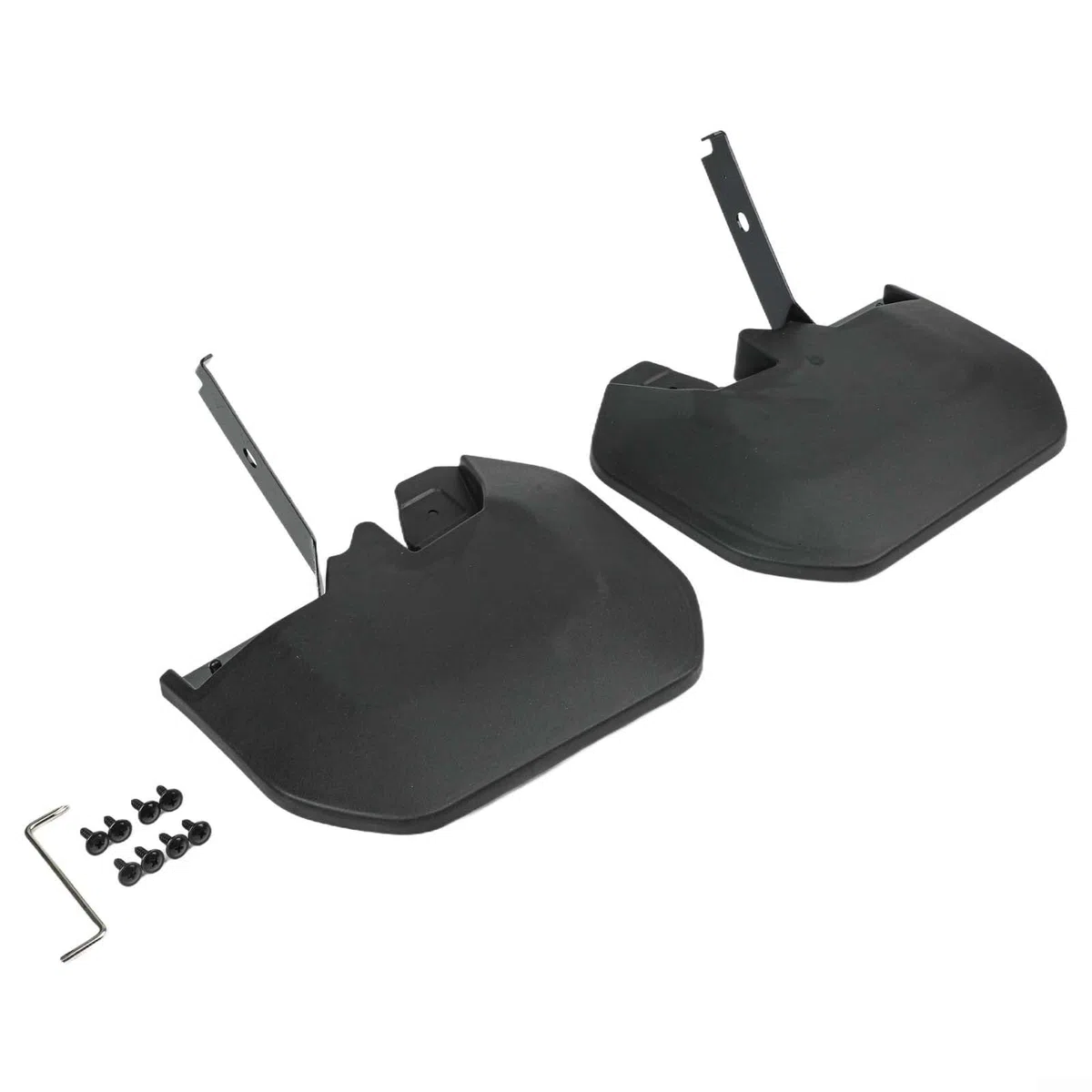 Guardabarros delantero para Ford Transit Mk8 2014 en adelante, izquierdo y derecho, ABS negro para protectores contra salpicaduras, compatible con OEM 1820757 1820756, par de protección
