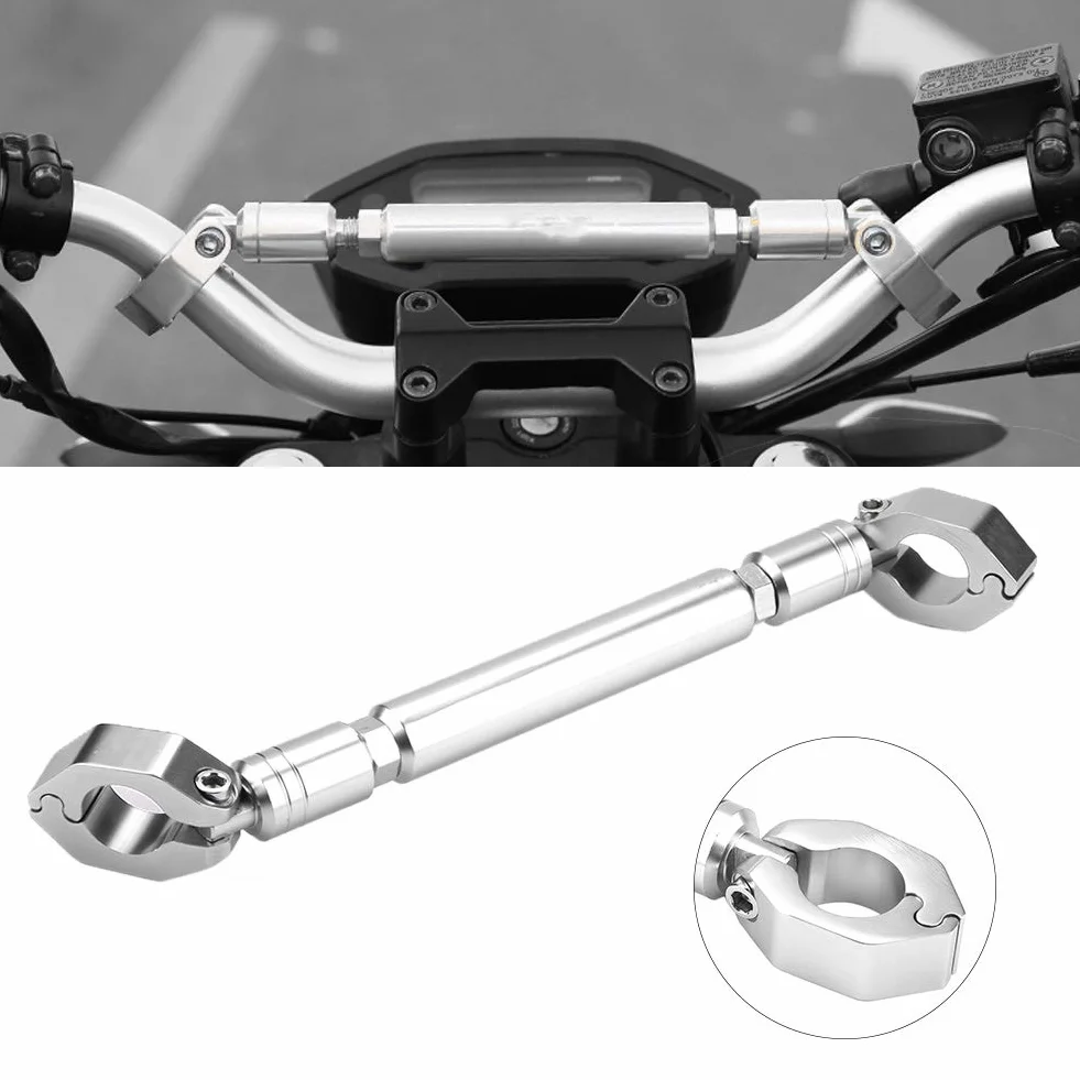 Barra de equilibrio de la motocicleta, aleación de aluminio Equilibrio de la motocicleta Manillar Barra transversal Accesorios de moto(astilla)