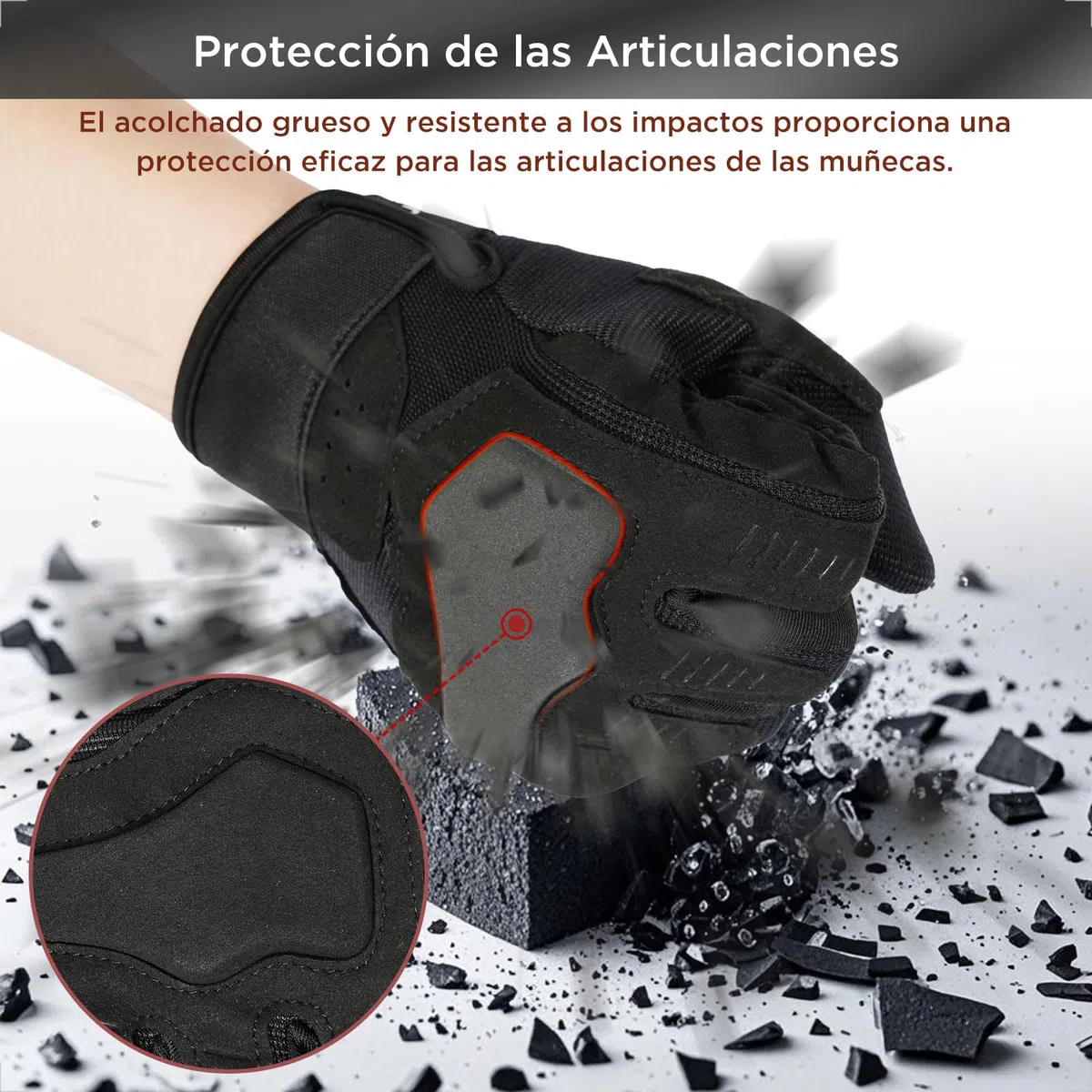 evermotor Guantes de Moto, Guantes de Moto para Hombre y Mujer, Guantes de Verano con Pantalla táctil para Moto, Motocross, Scooter, ciclomotor, Quad, ATV