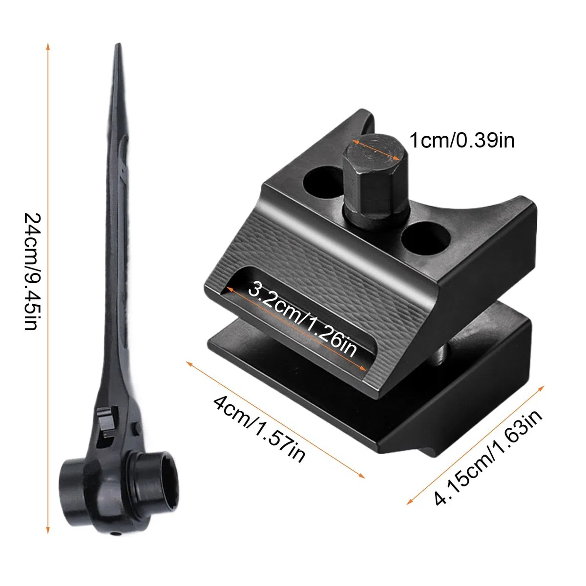 Suspension Split Hub Spreader, Automotive Knuckle Spreader, Strut Splitter Tool, Versatile Strut Spreader, Suspension Split Hub Steering Knuckle Spreader Tool for Automotive Mechanics