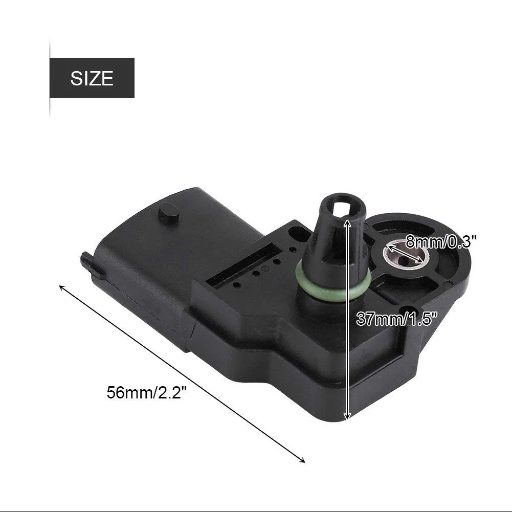 Sensor de Presión Absoluta MAP del Colector de Admisión, Compatible con Scenic II, Laguna II 1.9 dCi