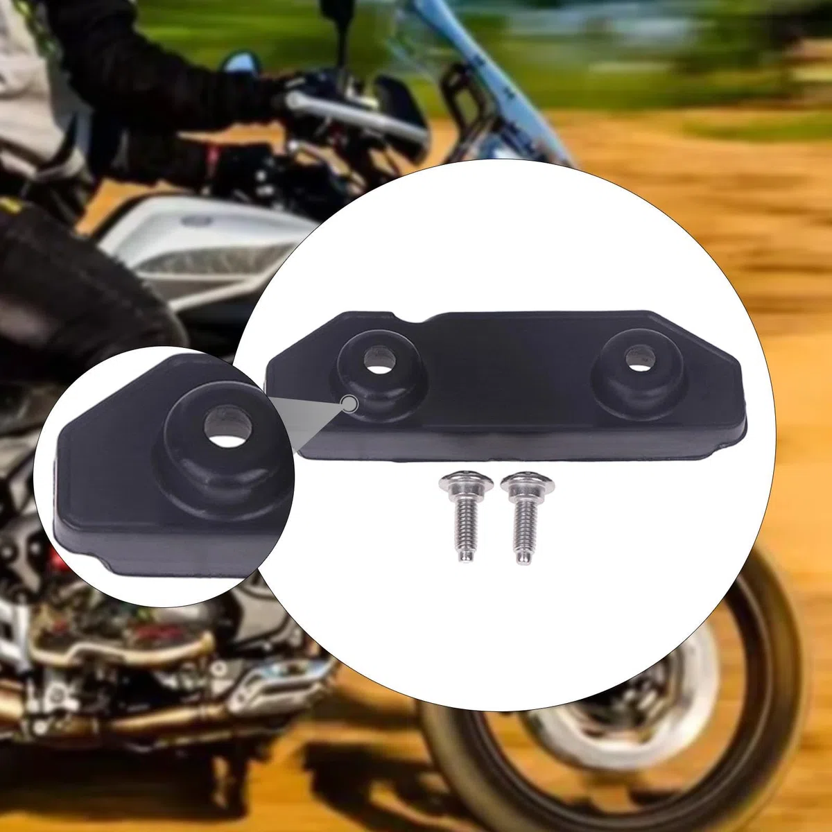 Guía de Cadena para Moto Compatible con Benelli TRK502/TRK502X - Repuesto Protector Amortiguador- Style A