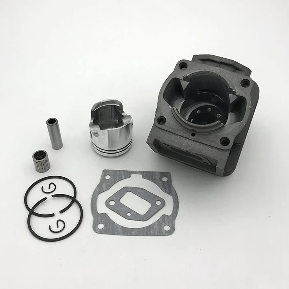 40MM 52CC Cilindro Conjunto 1E40F-5 40-5 BG520 CG520 CG520 Montaje Pistón Set Anillo Pin Clip Trimmer Piezas Construcción