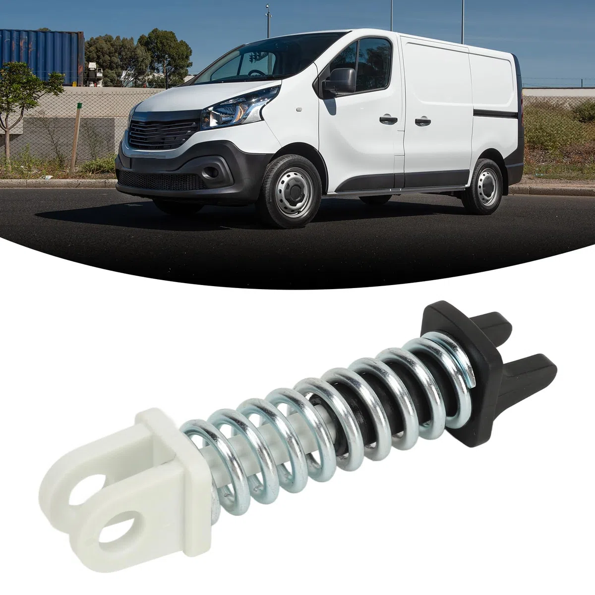 Resorte de Reparación del Pedal del Embrague, 77 01 208 109 Resorte de Asistencia del Pedal del Embrague de Retorno Resorte de Soporte Repuesto para Opel Vivaro A 2002 Al 2015