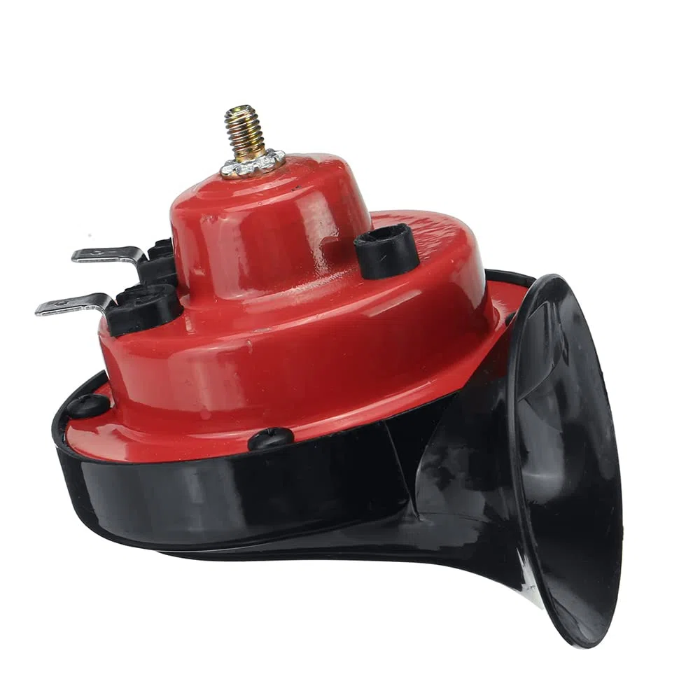 WANGCL 2 bocinas de coche de doble tono, bocina de tren súper fuerte, bocinas de aire de 12 V, bocina doble impermeable con sonido furioso, bocina de caracol eléctrica