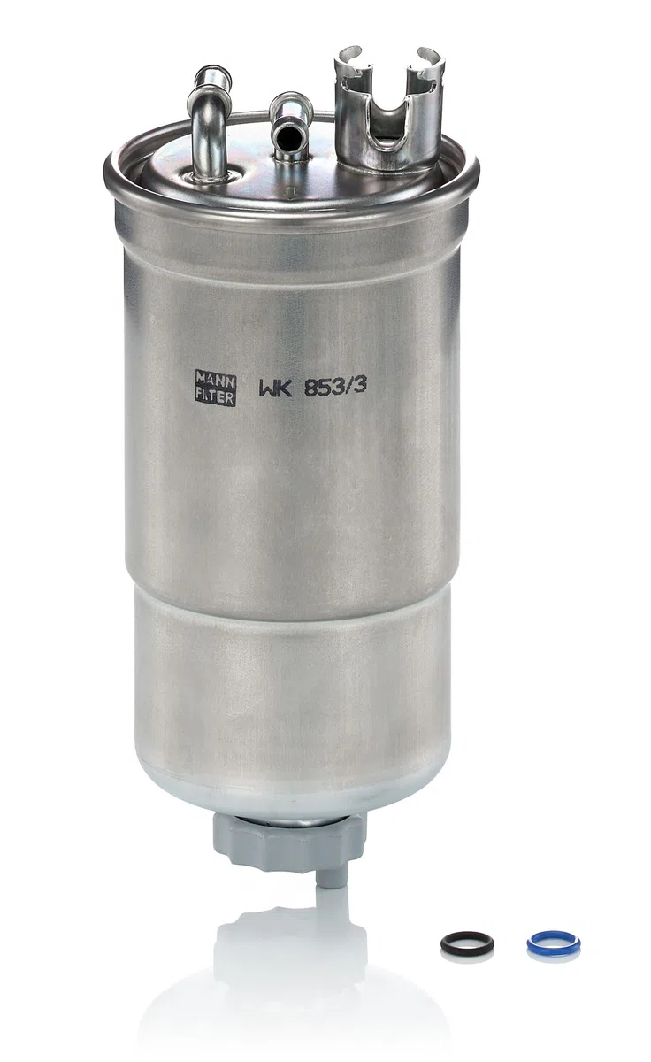 MANN-FILTER WK 853/3 x Filtro de combustible - para Automóviles + Vehículos de transporte