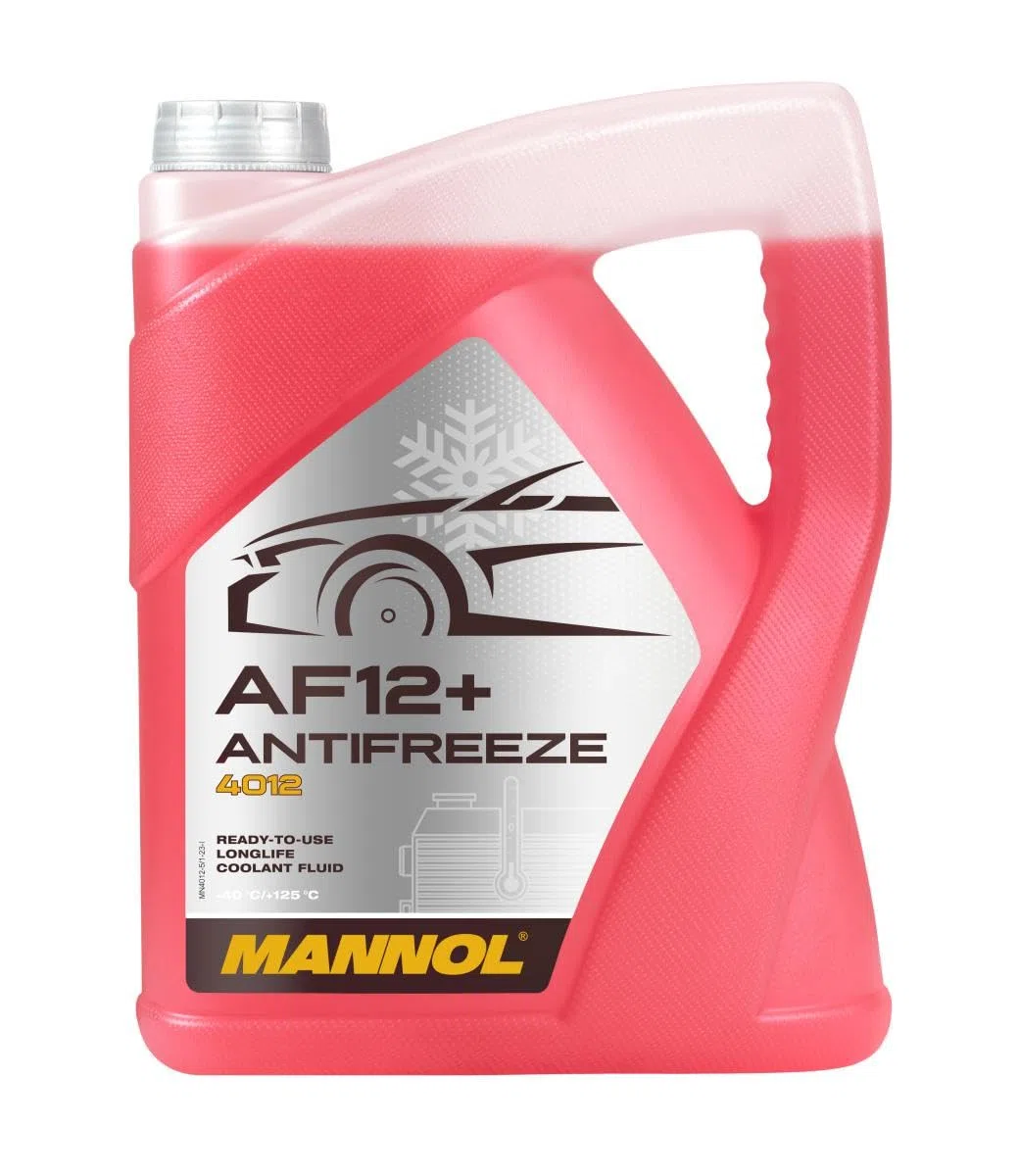 MANNOL MN4012-5 Anticongelante 5L Rojo