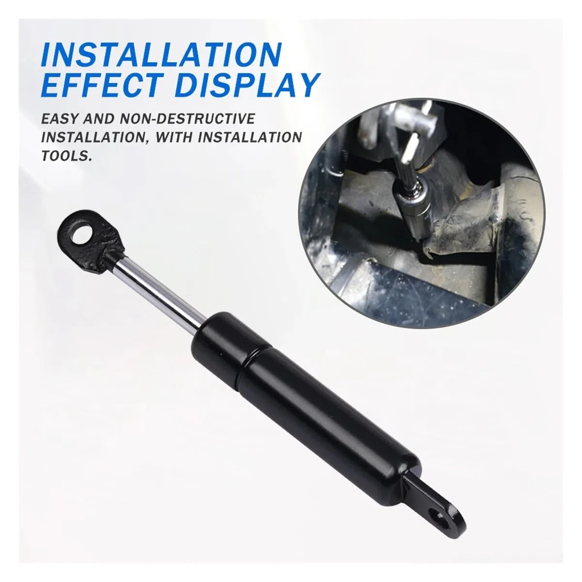 Accesorios for Motocicletas Soporte de elevación de Brazos de puntales de Asiento Amortiguador hidráulico Compatible con XMAX250 XMAX125 Xmax 125 X-MAX 250