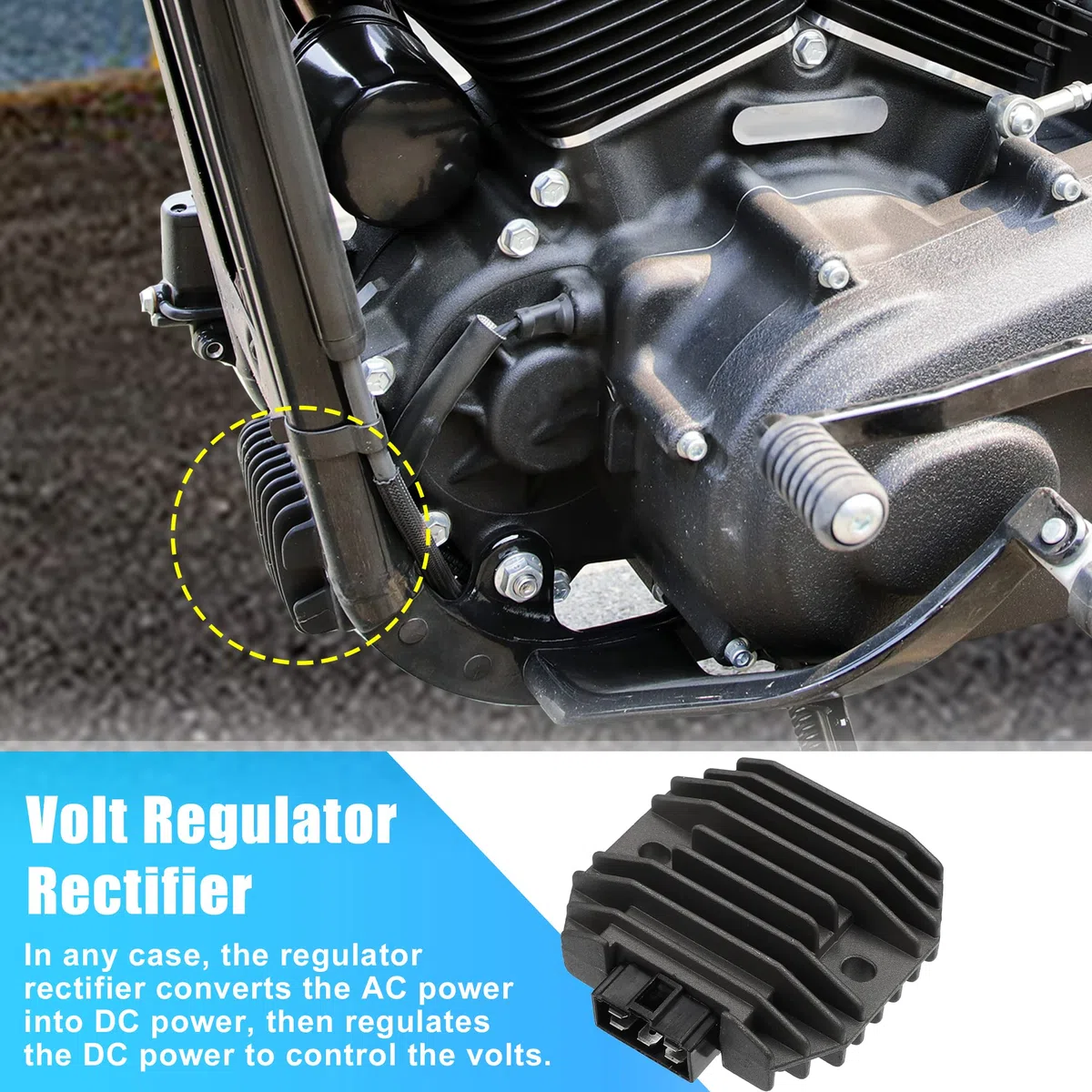 A ABSOPRO 4JH-81960-00-00 4JH-81960-01 Moto Voltaje Regulador Rectificador