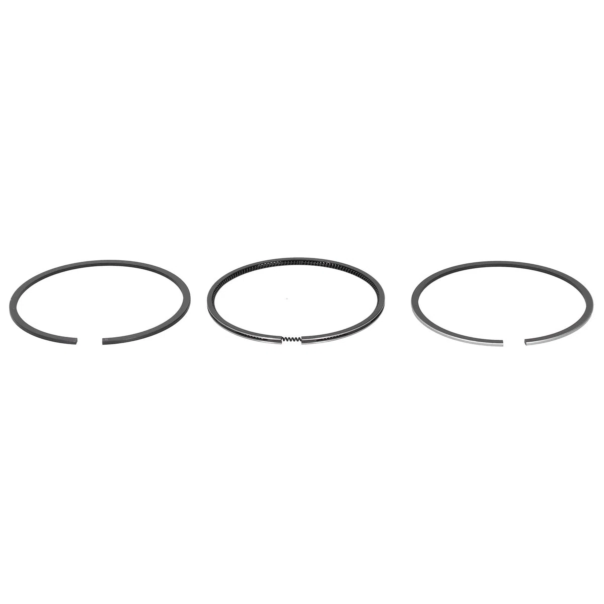 AMONIDA Juego de Anillos de Pistón de Alto Rendimiento para Generador Diésel Refrigerado por Aire Accesorios de Motor 192F Aleación Duradera de 92 Mm 3 Unidades