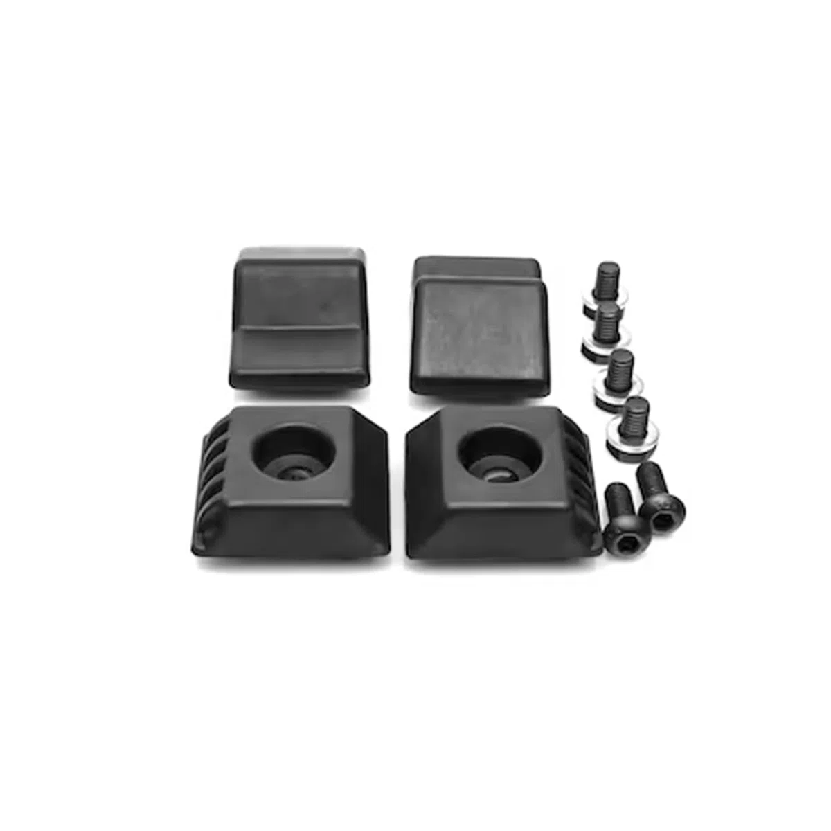 4 topes de tope para portón trasero con tornillos de repuesto compatibles con Mercedes W124 A124 C124 S124 S124 Tope para maletero de coche, cronómetro de goma A1247580144 1247580144