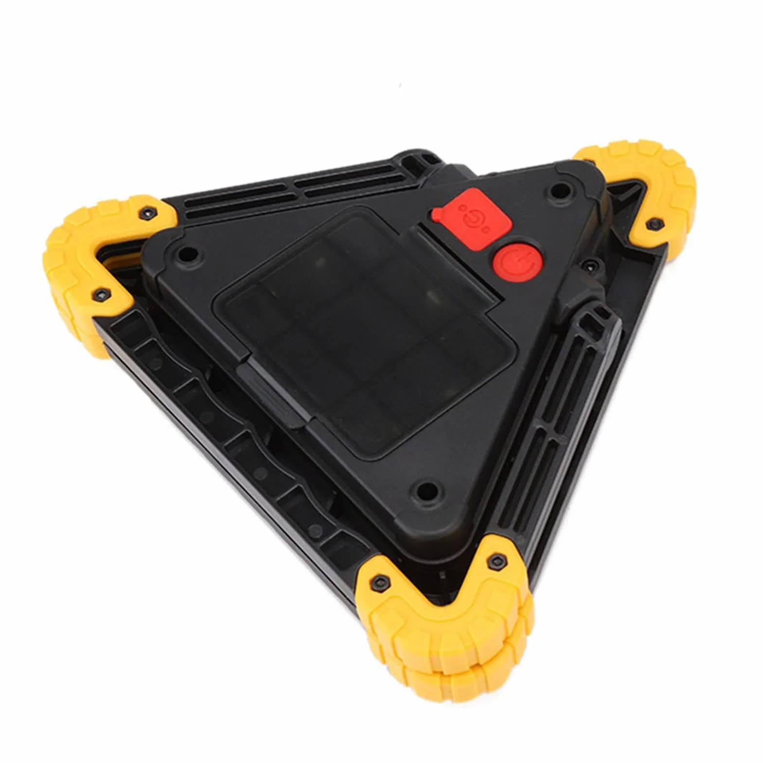 TriáNgulo Luz Emergencia, LED Roja Triángulo de Advertencia para Coche, Señal de Parada Triangular de Seguridad de Emergencia para Avería de Coche Multifunción de 30W, para Advertencia de Emergen
