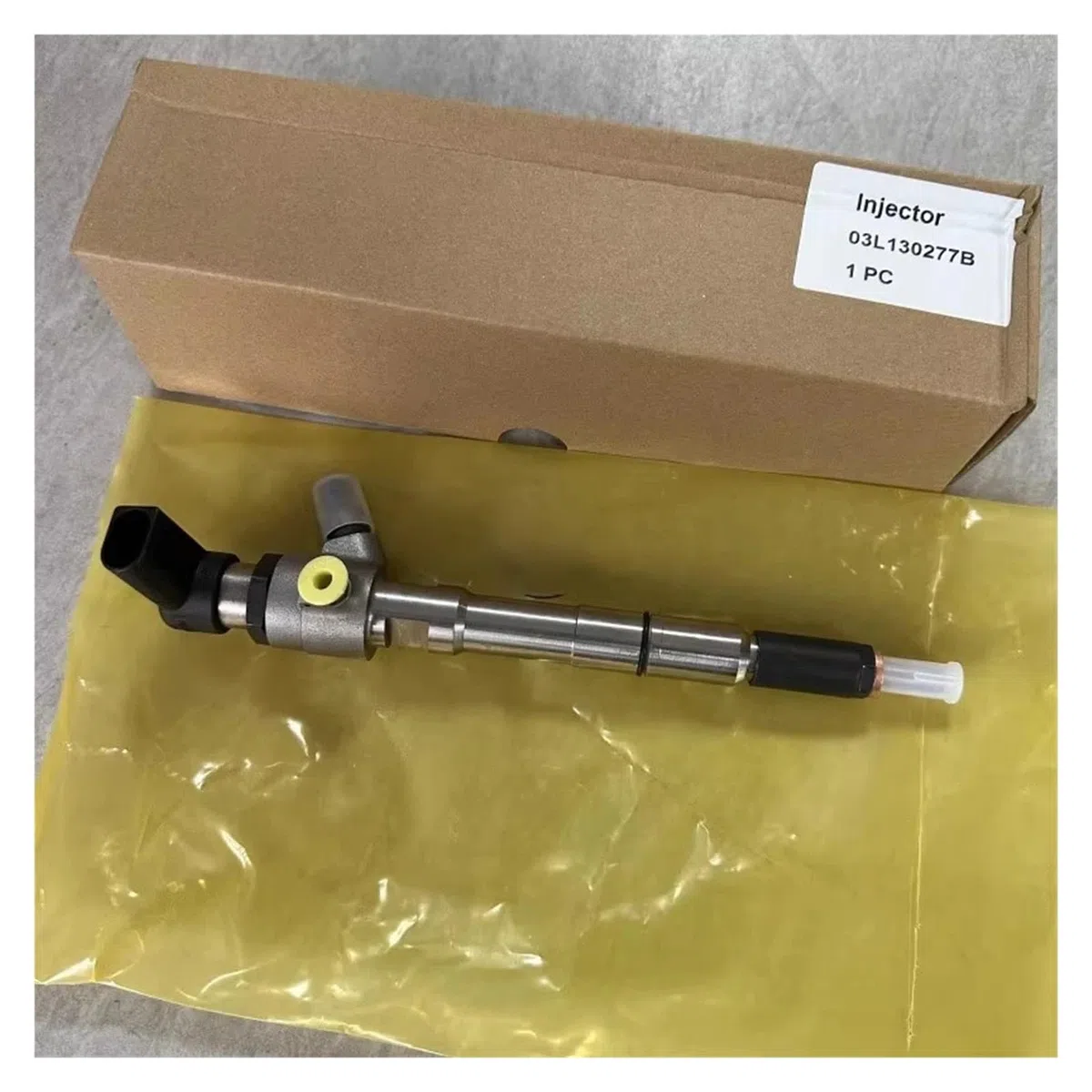 Inyector de combustible diésel 03L130277B Compatible con Audi Compatible con Skoda 1.6 TDI Compatible con GOLF Compatible con PASSAT y POLO(03L130277B)