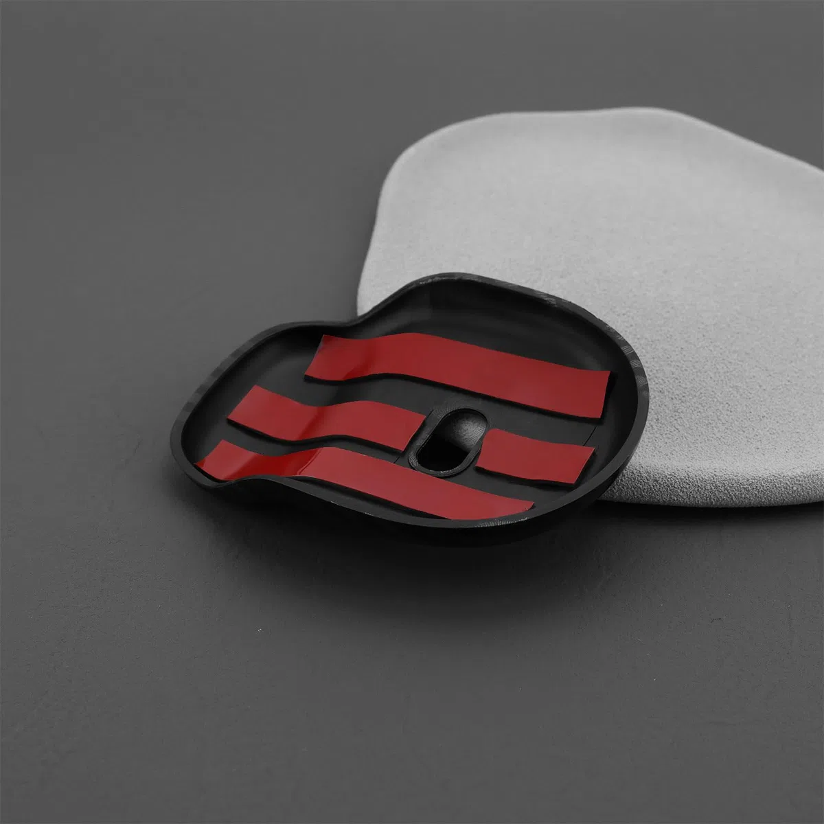 EMSea Cubierta de Manija de Puerta Trasera de Fibra de Carbono Compatible con Smart 453 ForTwo