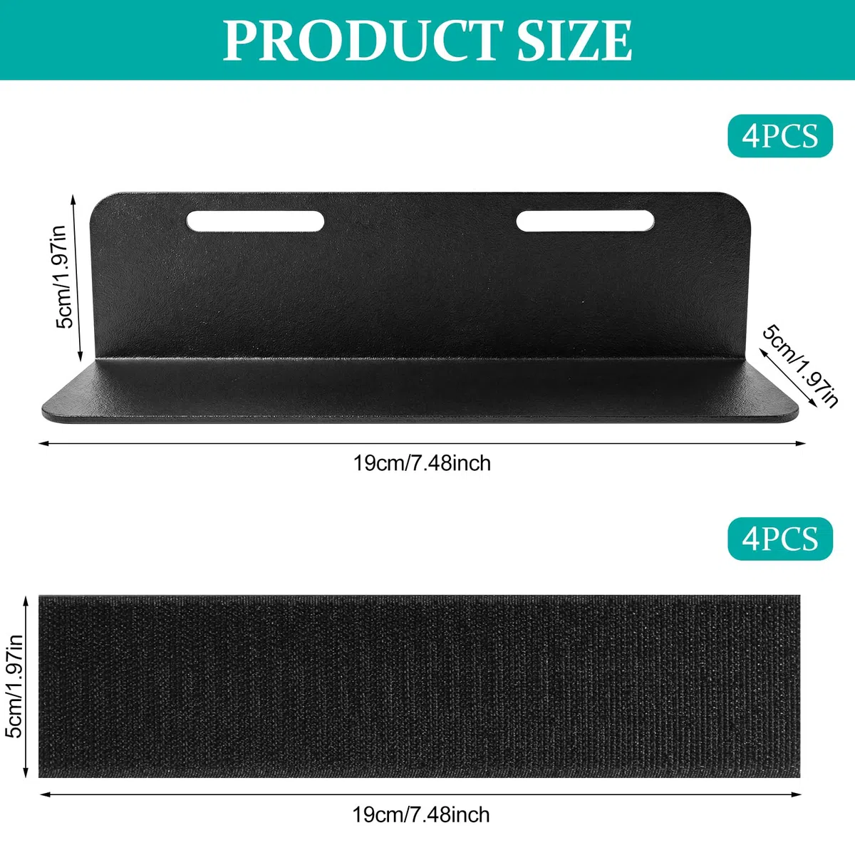 4 PCS Separador de maletero,Organizador de maletero con para fijación de equipaje,Organizador de Maletero Coche y SUV,Adecuado para Sedan,Station Wagon,SUV