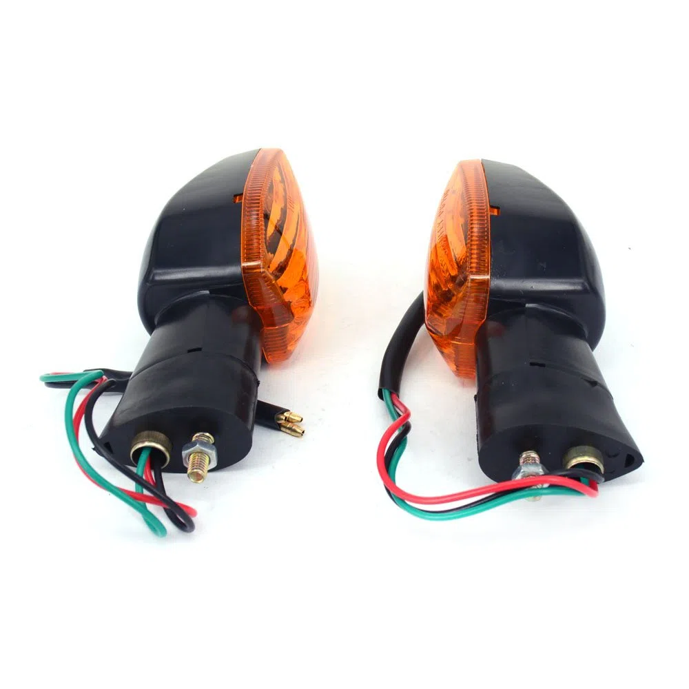 JFG RACING Intermitentes Moto,Intermitentes Luces Intermitentes Lámpara Indicadores Ambar para CBR600RR 2003-2006 CBR1000RR 2004-2007 Lámpara Intermitente de Doble Deporte