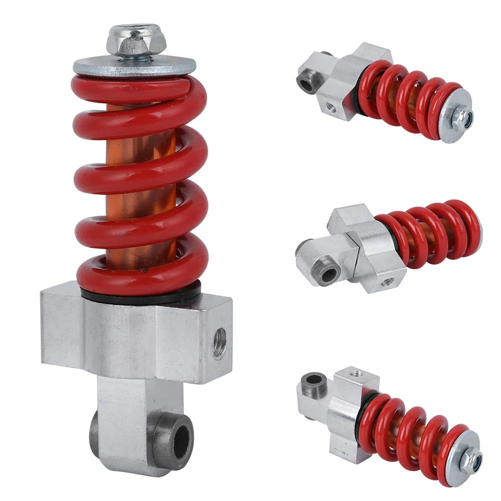 Amortiguador Trasero, Accesorio Universal de Amortiguador Trasero de Aleación de Aluminio de 4,3x1,8x1,2 Pulgadas para Scooter Eléctrico ETWOW de 8 y 10 Pulgadas