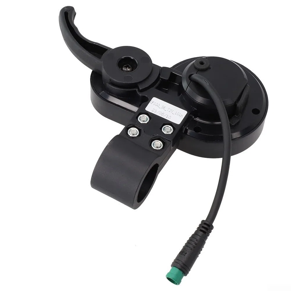 Pantalla LCD de repuesto para salpicadero de 5 pines para scooter eléctrico Kugoo TF-100, controlador de velocidad con indicadores de modo de potencia de engranaje, ABS negro