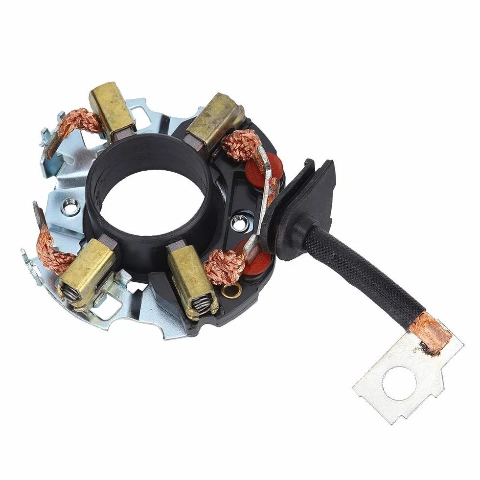Soporte de cepillo de carbón, cepillo de motor de arranque, soporte de cepillo de carbón de arranque de coche, cepillo de motor, soporte de cepillo de arranque apto para Fit para