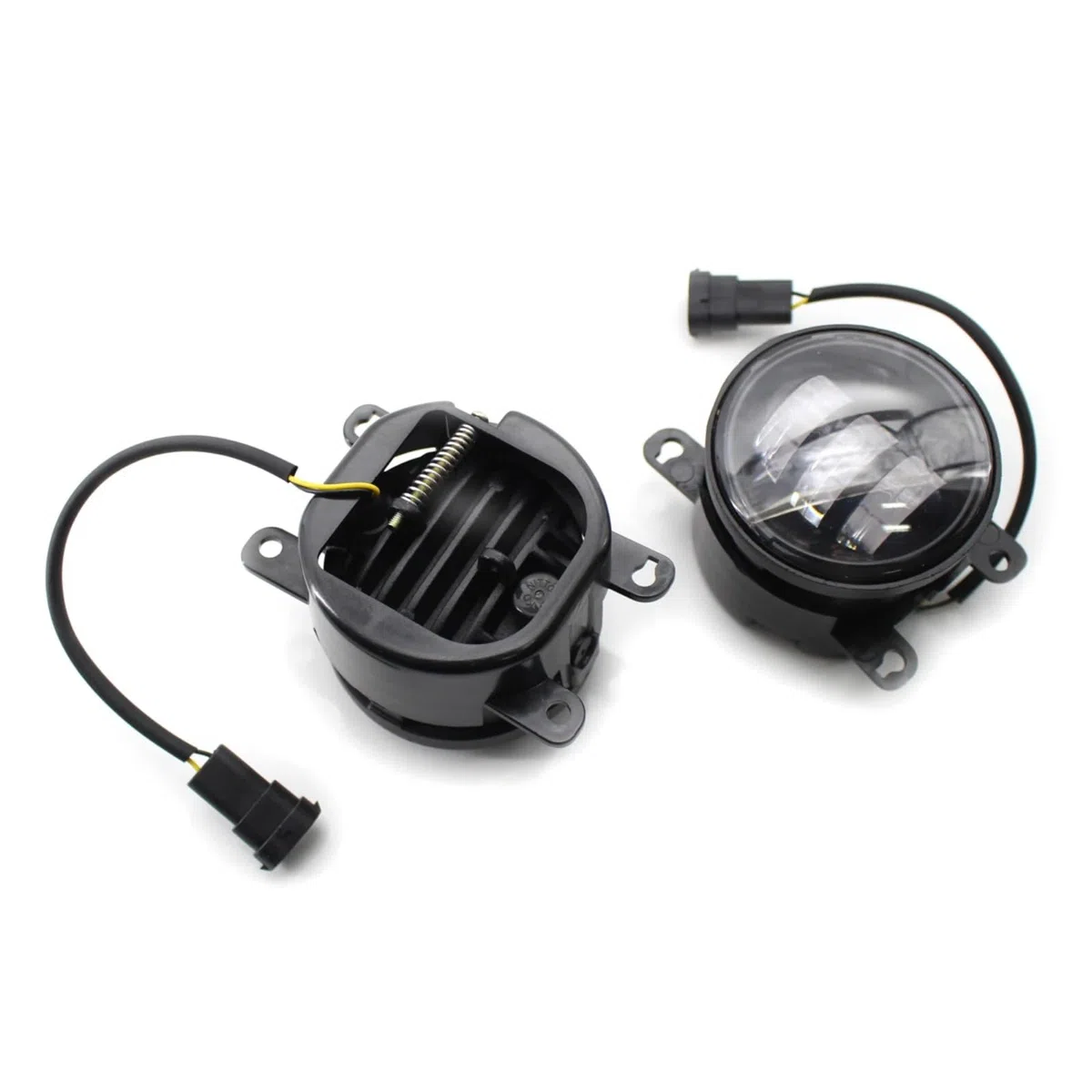 Luces Antiniebla Coche Compatible con Peugeot para 207 2006 2007 2008 2009 OEM 2N1115201AB 4F9Z15200AA 1209177 Lámpara De Luz Antiniebla Delantera Izquierda Derecha para Automóvil