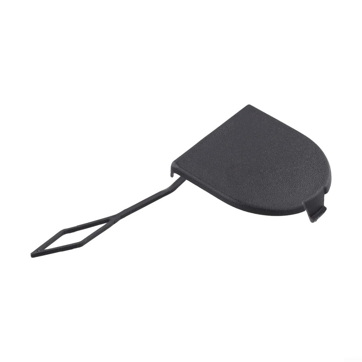 Tapa de gancho de remolque para parachoques trasero, plástico negro, para Alfa Romeo 2015 2016 2017 2018 2019 2020 2021 OEM 50553753 accesorio exterior de repuesto