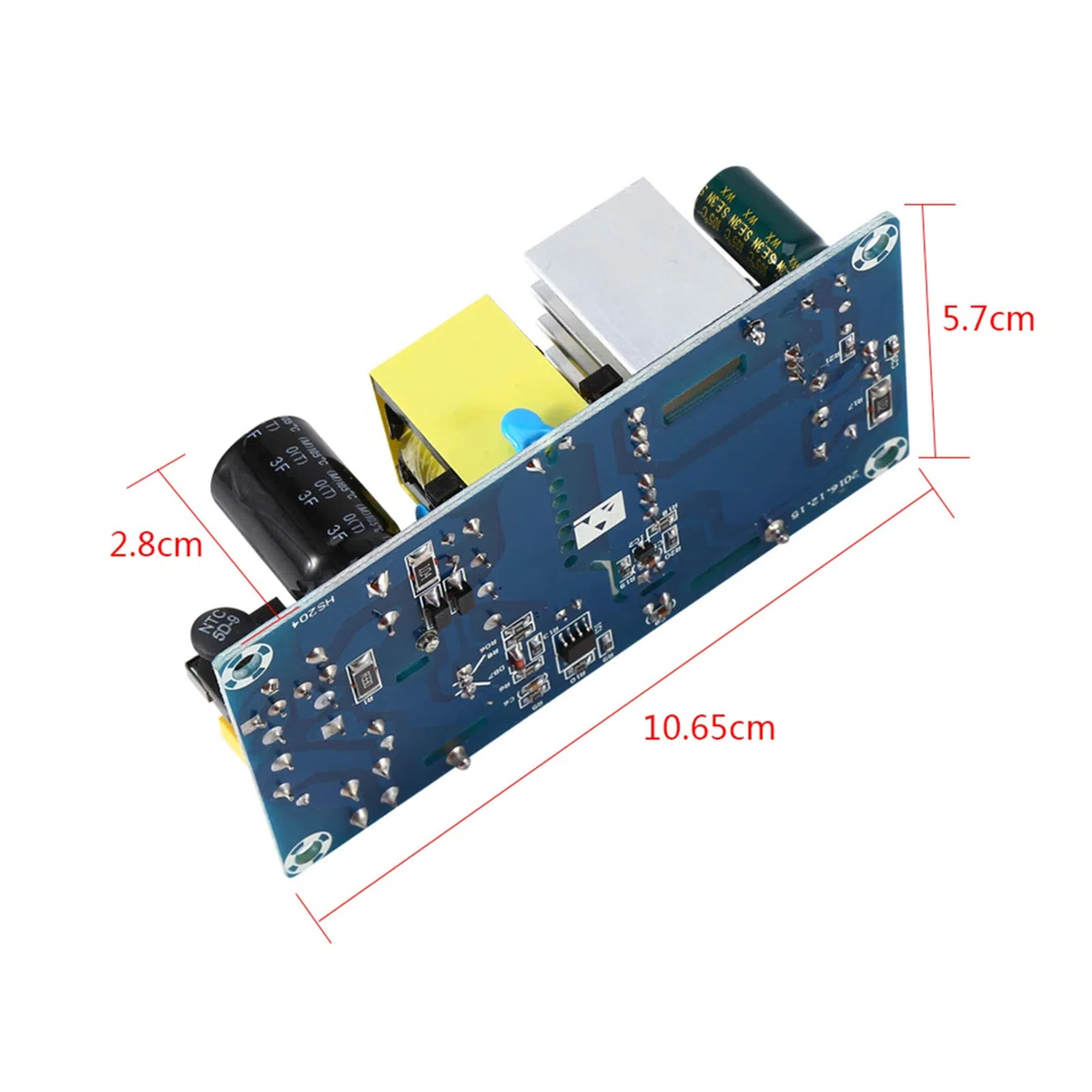Módulo Convertidor AC-DC, 24v 4a~6a Convertidor Reductor De Voltaje Interruptor Estable De Alta Potencia para Conversión De Voltaje