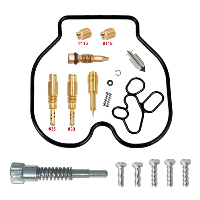 Kit de reparación de carburador CBR125 CBR150 2004-2008 CBR 125 Kit de reconstrucción Junta de carburador de pieza de motocicleta