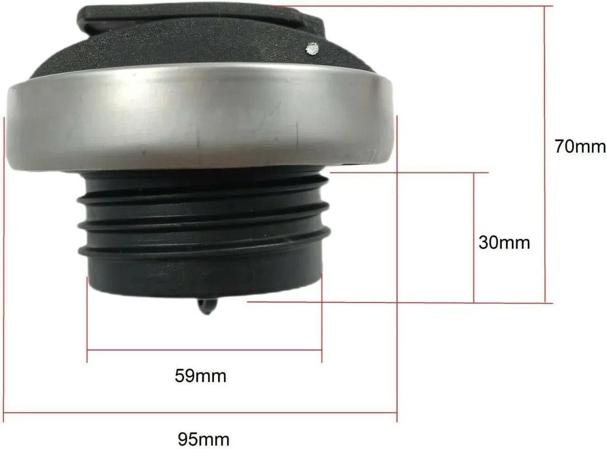 Tapa de depósito de combustible con 2 llaves para camiones SCANIA R/T/P/G MAN VOLVO Diesel 60 mm