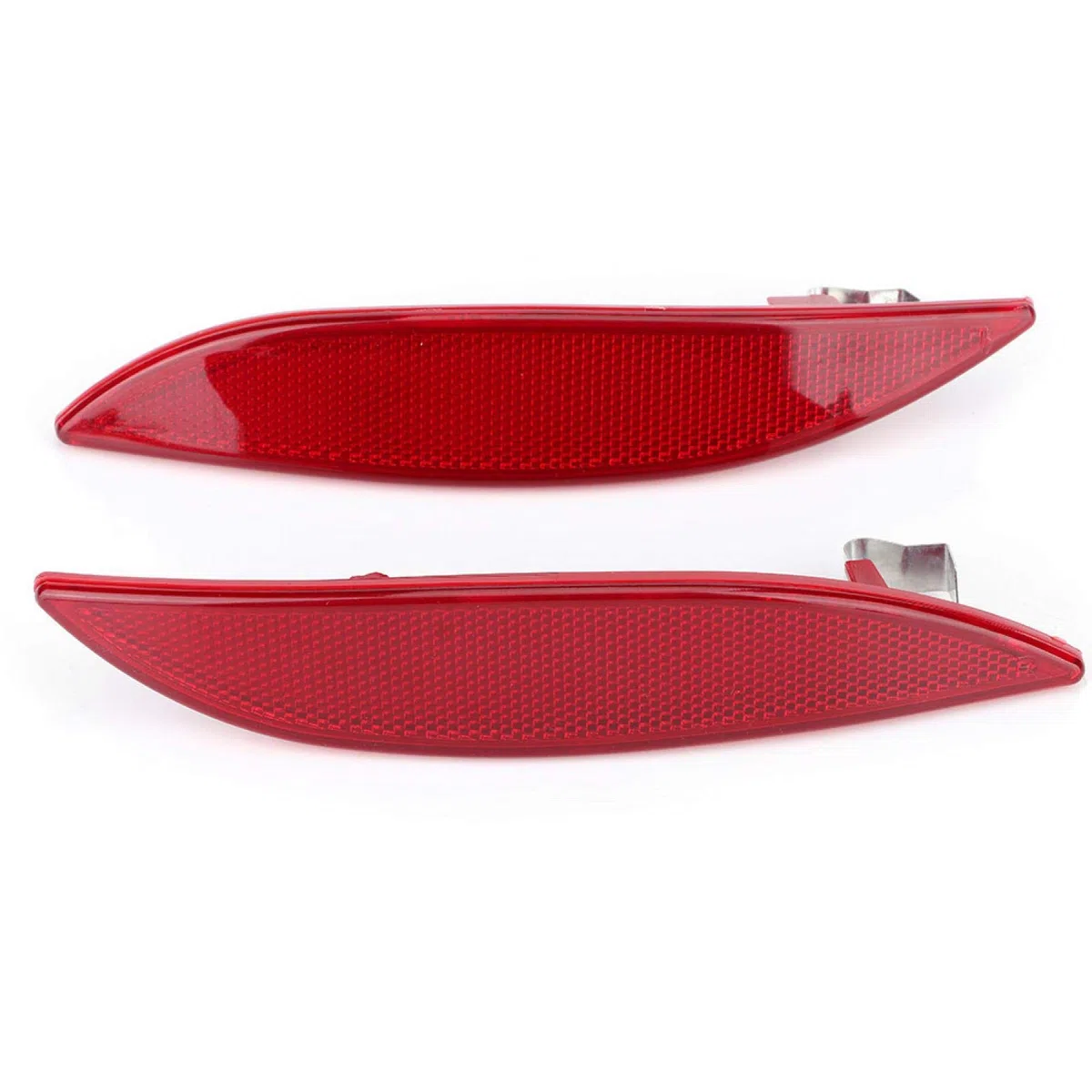 Reflector de parachoques de coche, tiras reflectoras de parachoques trasero izquierda y derecha 265600004R para RENAULT MEGANE MK3 2008-2013