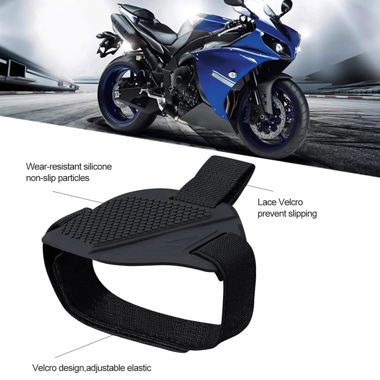 Cubrezapatos Moto, Almohadilla De Cambio De Motocicleta, Protector Zapato Moto, Almohadilla De Cambio Para Motocicleta Protectoras Para Zapatos, Funda Para Cambio De Moto Para Zapatos Botas Protector