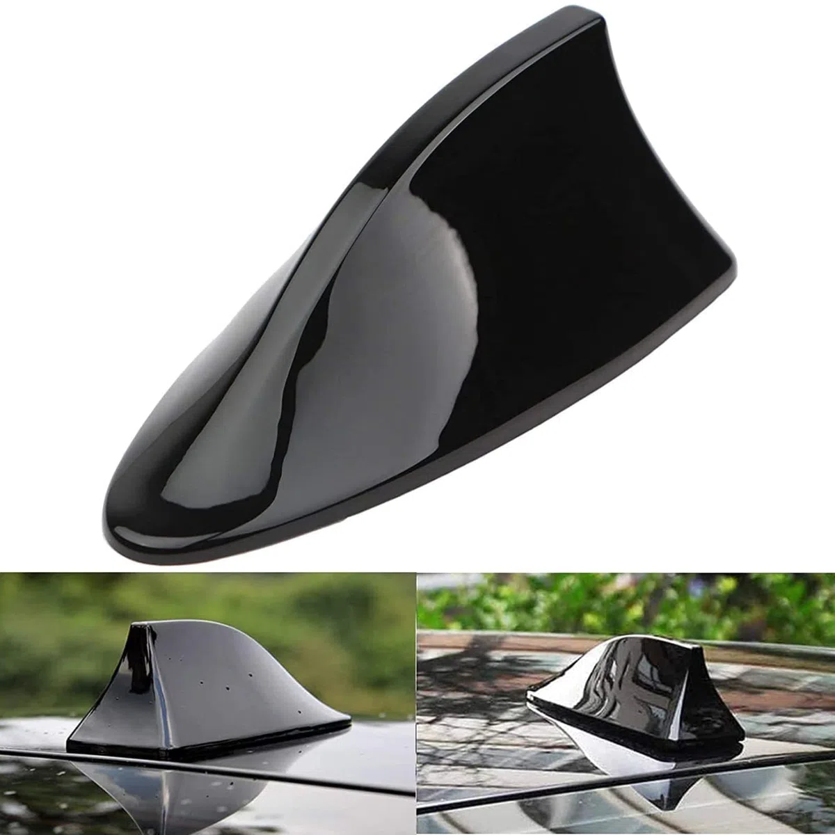 Coche Antena Aleta Tiburon, para BMW Serie 1 E81 E87,120i,120d,118i,118d,116i,116d Autoadhesiva Impermeable Techo Antena Aleta Tiburon Antena Decoración Coche Accesorios,C