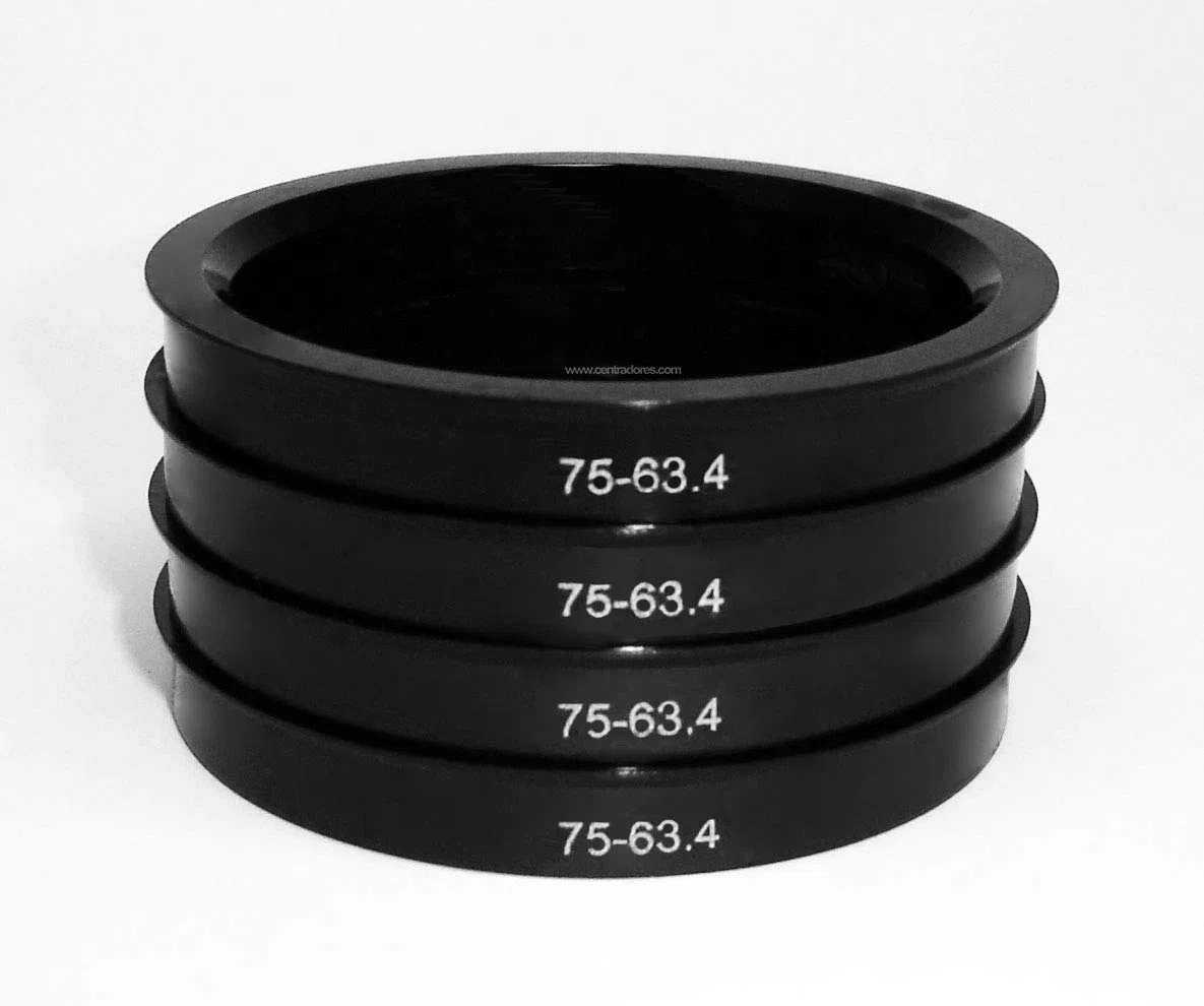 Centradores 4 LLANTA 75-63.4 Aros para Llantas ANTERA AVUS Imola Mito OZ Racing SUPERLEGGERA ULTRALEGGERA