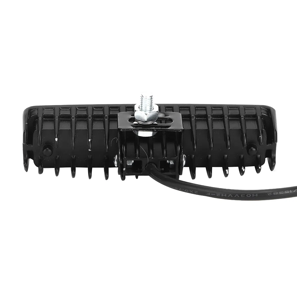 18W Barra Luz LED, Akozon 12V 6 Faro Trabajo Foco Proyector Coche Lámpara de Trabajo Luz Diurna Modificación del vehículo IP67(Negro)
