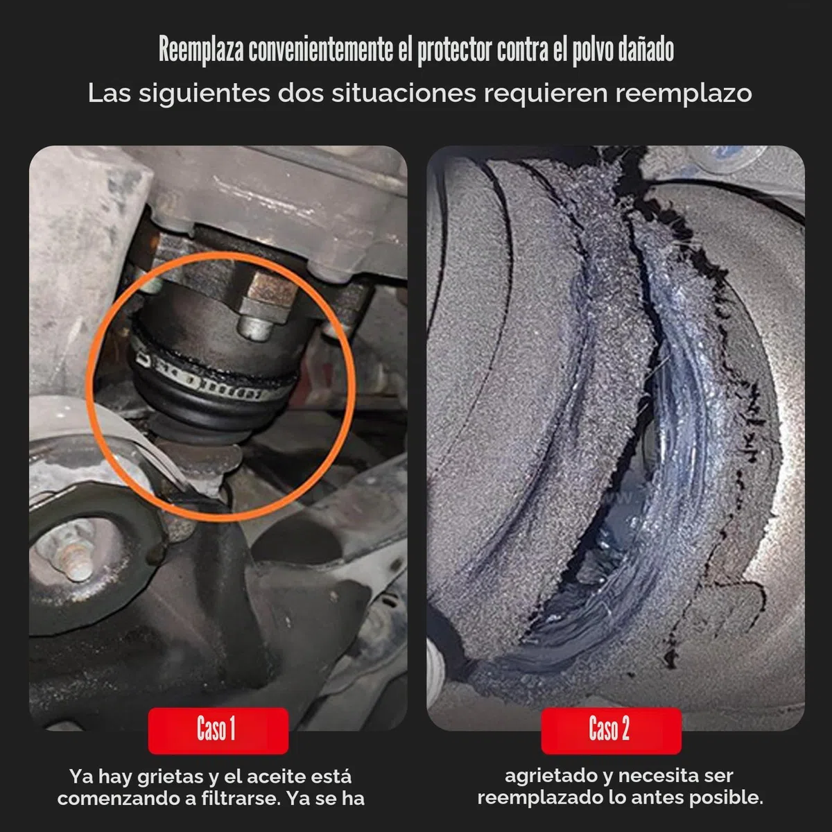 Fuelle Palier Universal, Universal Silicona CV Barco Velocidad Constante Eje de transmisión Polvo Cubierta Fuerte Elasticidad Coche Herramientas