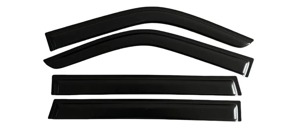 Deflectores Viento Protector Lluvia Para Para Triton Para Pickup L200 Para Hunter Para Strada (1996-2006) Deflectores Lluvia Weathershields Deflectores Ventanas Laterales