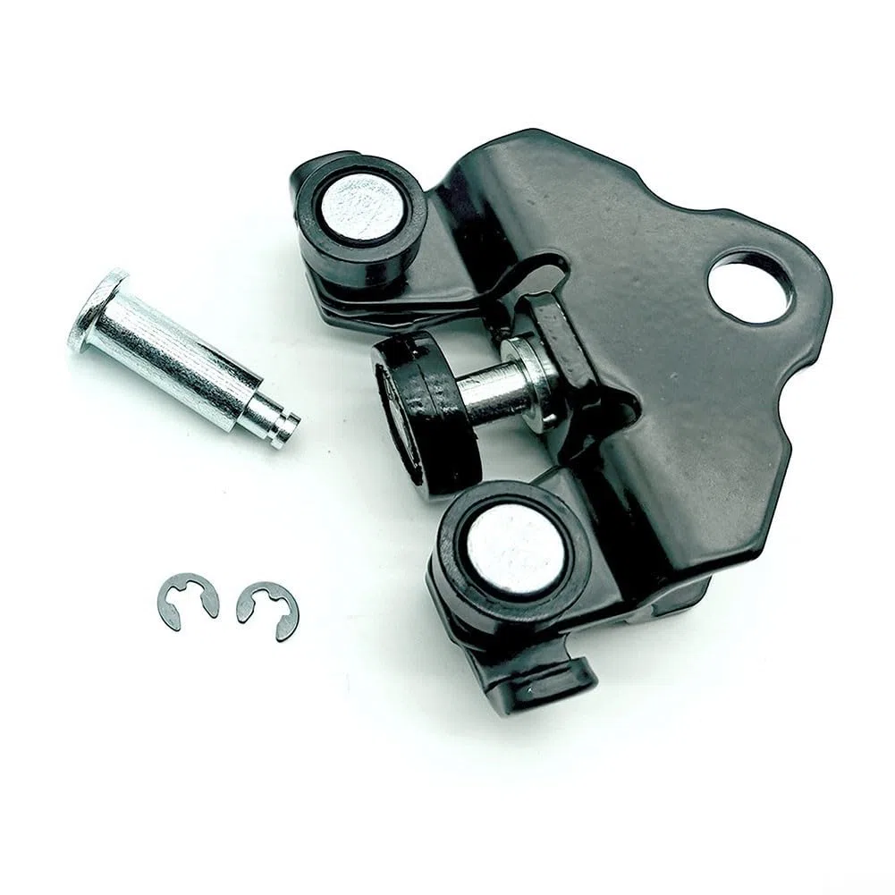 Polea de metal para guía de rodillo de puerta corredera compatible con Renault para Kangoo II 2008 en adelante, OEM 745967474R 777643981R, accesorio de pista interior negro para un funcionamiento