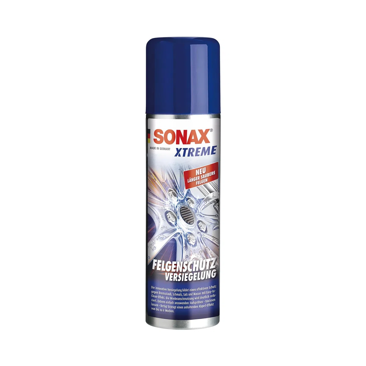 SONAX XTREME - Sellador de protección para llantas (250 ml) que proporciona una protección eficaz contra el polvo de freno, la suciedad, la sal y el agua con efecto fácil de limpiar | Número de