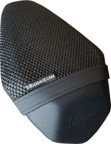 TRIBOSEAT Funda antideslizante para asiento de pasajero para motocicleta compatible con Kawasaki Ninja ZX10R (2020-2022)