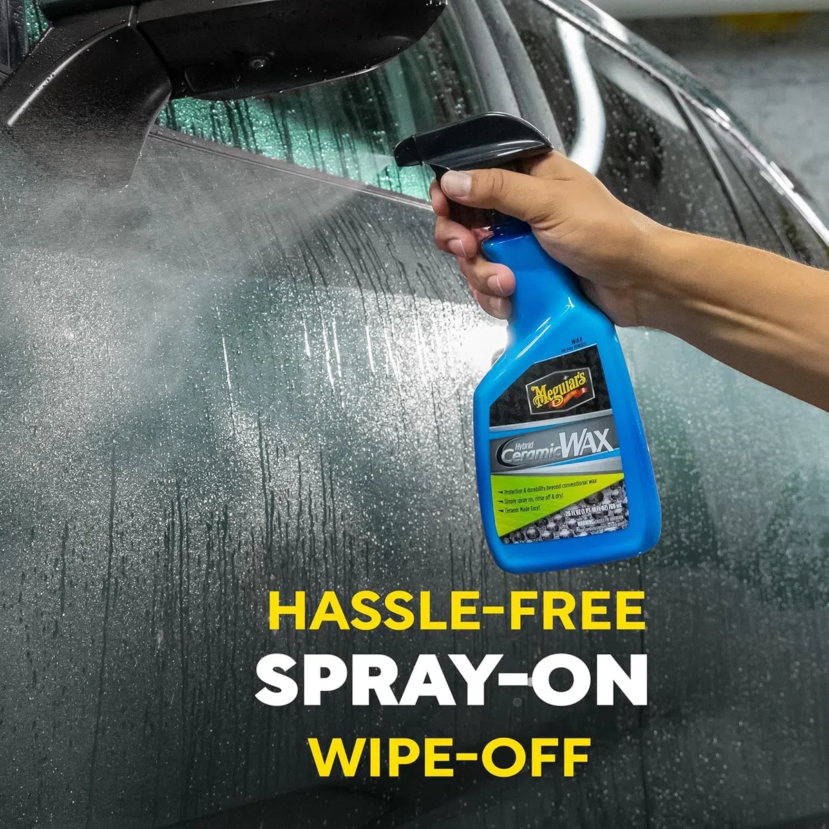 Meguiar's G190526EU Hybrid Ceramic Wax, Cera líquida con protección cerámica, 768 ml