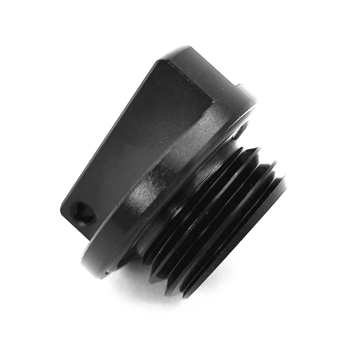 Tapón de llenado de aceite de motor de aluminio CNC Compatible con Yamaha YZF R1 R3 R6 R25 R125 600R 750R 1000R MT01 MT03 MT07 MT25 FZ1 FZ6 FZ07 FZ8 FJR1300 FZR FZS TDM XVS650 TZ250 (Negro)
