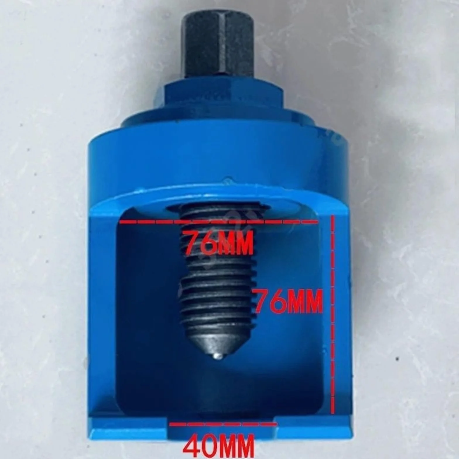 bolas para dirección de coche Extractor de rótula neumático para carro, extractor 30/36 mm, jaula bolas con manguito tuerca Conjunto de rótula(TOP CAP 36MM)